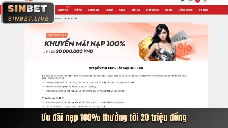 Các chương trình khuyến mãi độc quyền từ Choang Login
